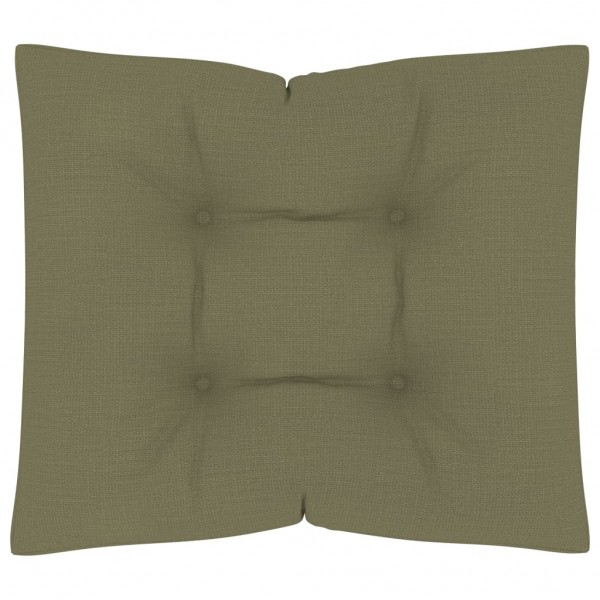 Cojín para sofá de palets de tela beige 60x61.5x10 cm D