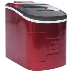 Máquina para hacer cubitos de hielo rojo 2.4 L 15 kg / 24 h D