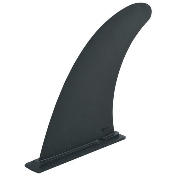 Prancha de paddle de plástico preto com barbatana central 18,3x21,2 cm D