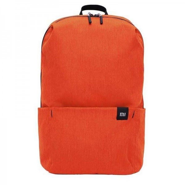 Mochila xiaomi mi casual daypack laranja - capacidade 10l - poliéster - bolso lateral D