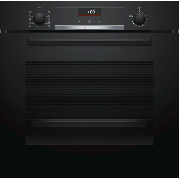 Horno BOSCH 60cm HBA5360B0 Cristal Negro Horno BOSCH 60cm HBA5360B0 Cristal Negro D