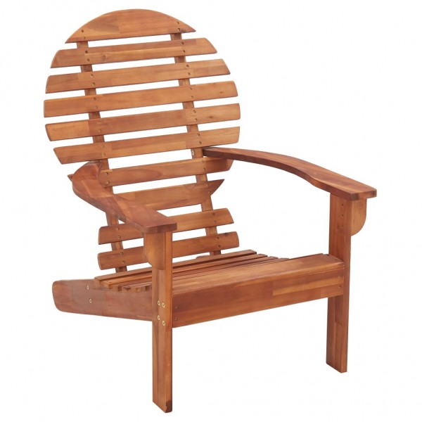 Cadeira Adirondack de madeira maciça de acacia D