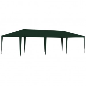 Carpa profesional para celebraciones verde 90 g/m² 4x9 m D