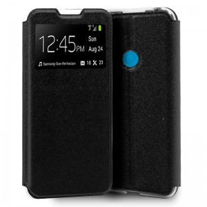 Fundação COOL Capa de Flip para Realme C3 / Realme 6 Liso preto D