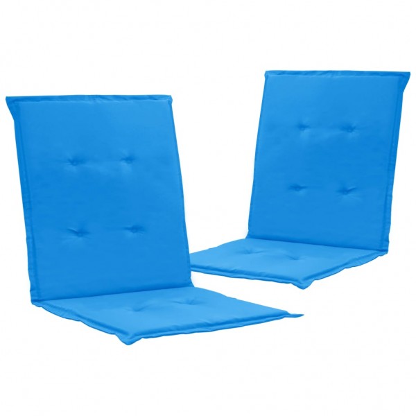 Cushion cadeira de jardim apoiado sob o tecido Oxford azul D