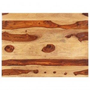 Superficie de mesa madera maciza de sheesham 25-27 mm 60x80 cm D