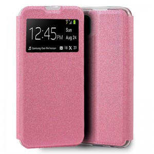 Fundação COOL Capa de Flip para Huawei P40 Lite Lite rosa D