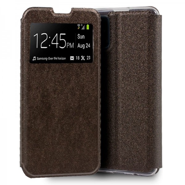 Funda Flip Cover Samsung A515 Galaxy A51 Liso Bronce D