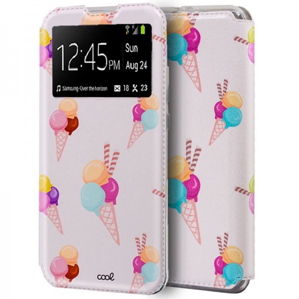 Funda Flip Cover Huawei P40 Lite Desenhos gelados D