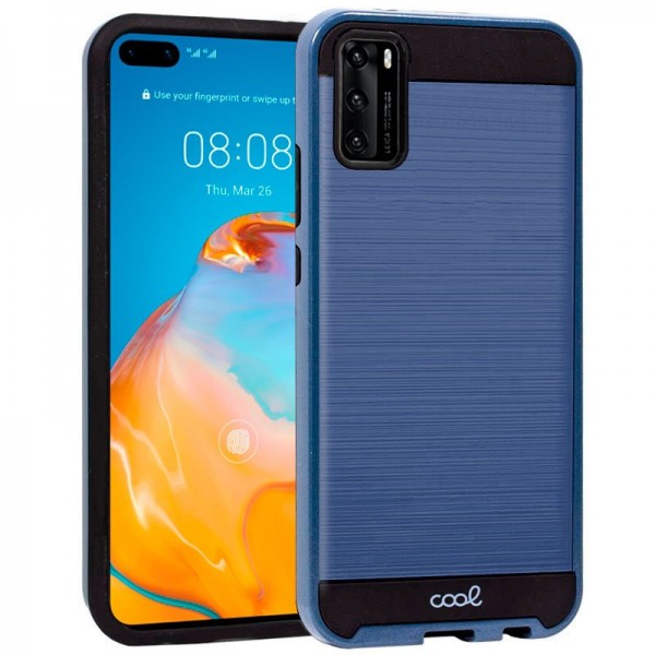 Carcasa COOL para Huawei P40 Aluminio Azul D