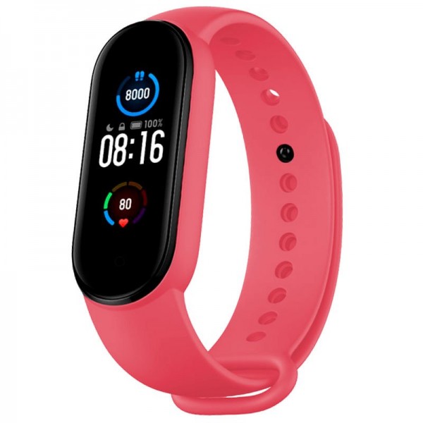 Correa COOL para Xiaomi Mi Band 5 / 6 / 7 / Amazfit Band 5 Liso Rosa D