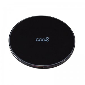 Dock Base Cargador Smartphones Inalámbrico Qi Universal COOL (Carga Rápida) Negro D