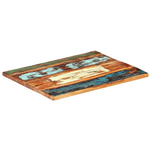 Tabuleiro de mesa rectangular de madeira maciça 70x80 cm 25-27 mm D