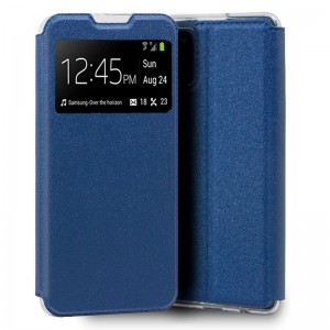 Fundação COOL Capa de Flip para Samsung A315 Galaxy A31 luz azul D