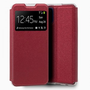 Funda COOL Flip Cover para Samsung A315 Galaxy A31 Liso Rojo D