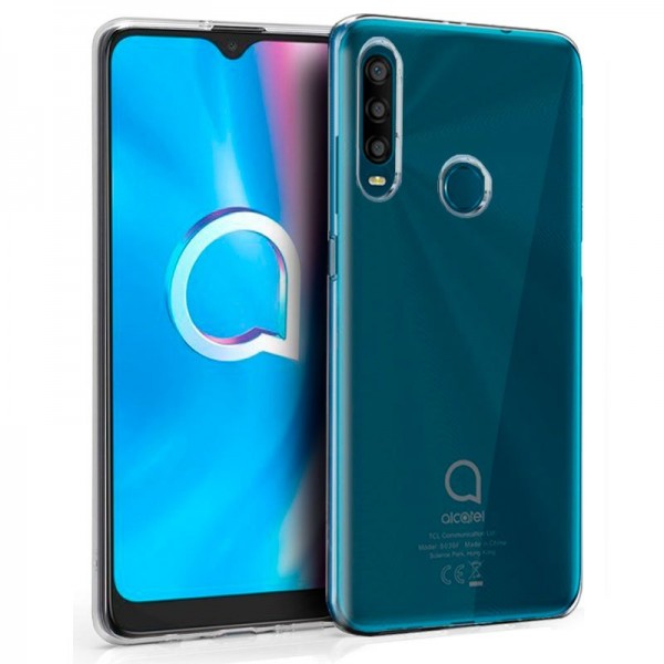 Funda Silicona Alcatel 1SE (2020) Transparente Funda Silicona Alcatel 1SE (2020) Transparente D