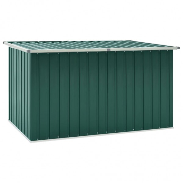 Caixa de armazenamento de jardim verde 171x99x93 cm D