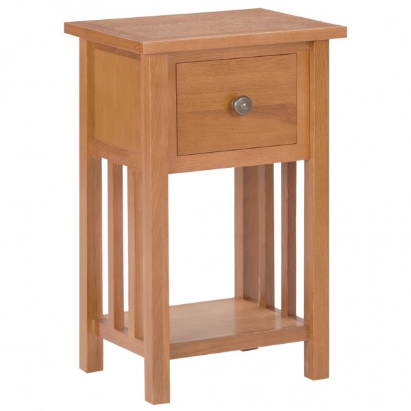 Mesa de guarda-roupa com caixote madeira maciça de carvalho 35x27x55 cm D