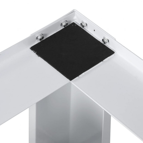 Suporte duplo para máquina de lavar e secar branco M 5