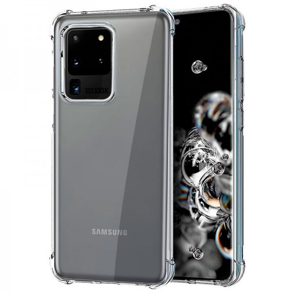 Carcaça COOL para Samsung G988 Galaxy S20 Ultra 5G Anti-Shock Transparent D