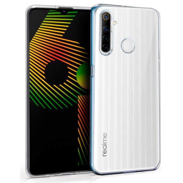 Funda COOL Silicona para Realme 6i (Transparente) D