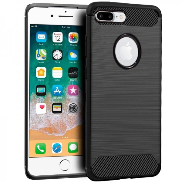 Carcaça COOL para iPhone 7 Plus / IPhone 8 Plus carvão preto D