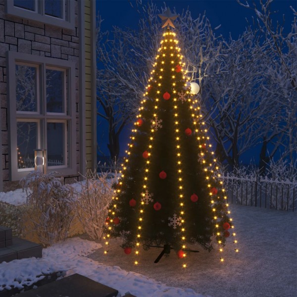 Luzes de rede para árvore de Natal com 300 LEDs 300 cm D