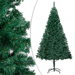 Árvore de Natal artificial com galhos grossos PVC verde 150 cm D