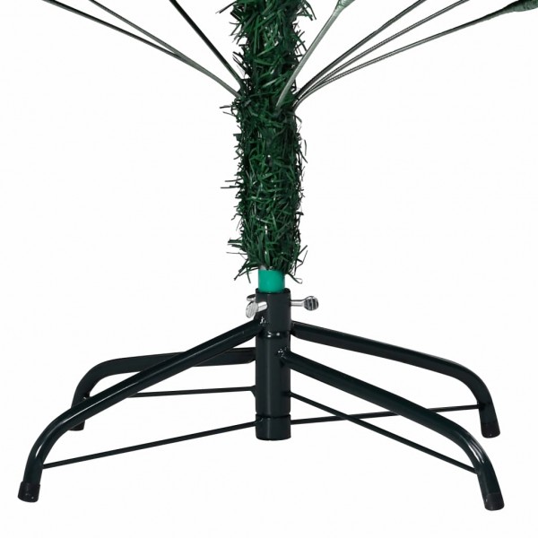 Árvore de Natal artificial com ramos grossos 210 cm PVC verde M 5