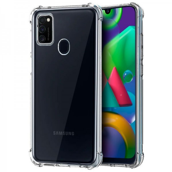 Carcaça COOL para Samsung M215 Galaxy M21 Anti-Shock transparente D