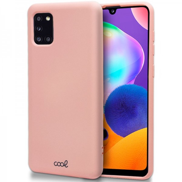 Carcaça COOL para Samsung A315 Galaxy A31 cobrir Rosa D