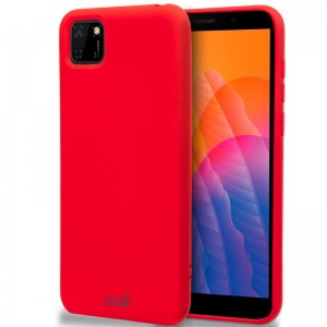 Carcasa COOL para Huawei Y5p Cover Rojo D