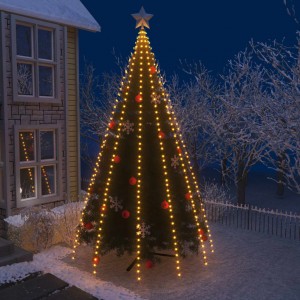 Luces de red para el árbol de Navidad con 500 LEDs 500 cm D