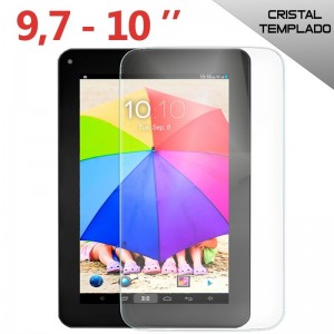 Protector Pantalla Cristal Templado COOL Universal Rectangular Tablet 9.7 - 10.2 pulg (236 x 163 mm) D