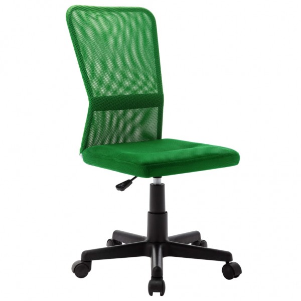Cadeira de escritório de malha verde 44x52x100 cm D