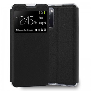 Funda COOL Flip Cover para Samsung G780 Galaxy S20 FE Liso Negro D