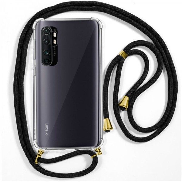 Carcasa Xiaomi Mi Note 10 Lite Cordón Negro D