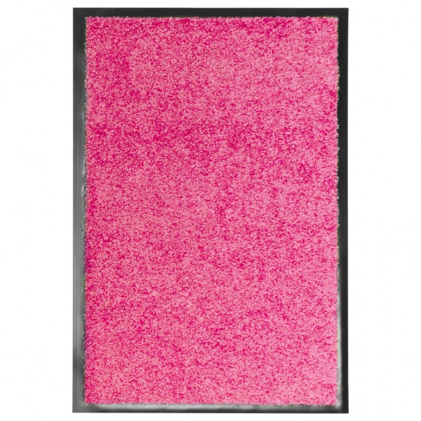Felpudo lavable rosa 40x60 cm D
