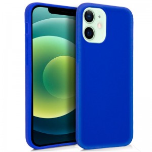 Funda COOL Silicona para iPhone 12 / 12 Pro (Azul) D