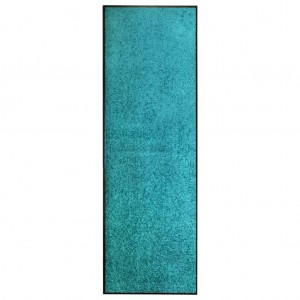 Flipper lavável azul cian 60x180 cm D