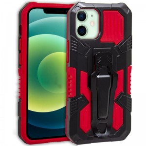 Carcaça COOL para iPhone 12 / 12 Pro Hard Clip Red D