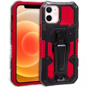 Carcasa COOL para iPhone 12 mini Hard Clip Rojo D