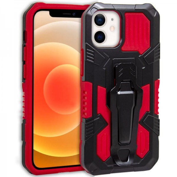 Carcasa iPhone 12 mini Hard Clip Rojo D