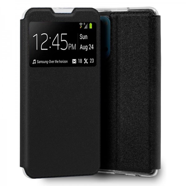 Funda COOL Flip Cover para Oppo Reno 4 Liso Negro D