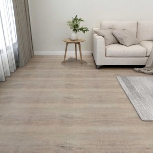 Lamas para suelo autoadhesivas  55 piezas PVC 5.11 m² gris taupe D