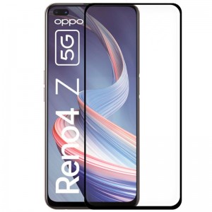 Protetor de cristal temperado COOL para Oppo Reno 4Z 5G (FULL 3D Negro) D