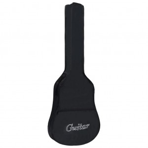 Estojo para guitarra clássica 3/4 tecido preto 94x35 cm D