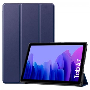 Fundação COOL Para Samsung Galaxy Tab A7 T500 / T503 / T505 Blue Liso Polypiel 10.4 Pulg D