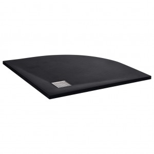 Plato de ducha SMC negro 90x90 cm D