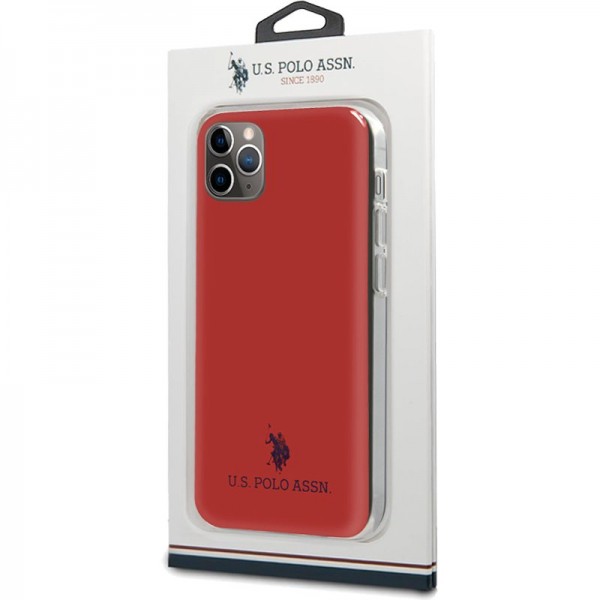 Carcasa iPhone 11 Pro Licencia Polo Ralph Lauren Rojo D